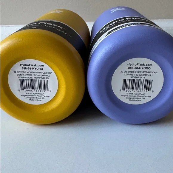 NEW Two Hydro Flask 32 Oz. Wide mouth Bottles - Picture 6 of 8